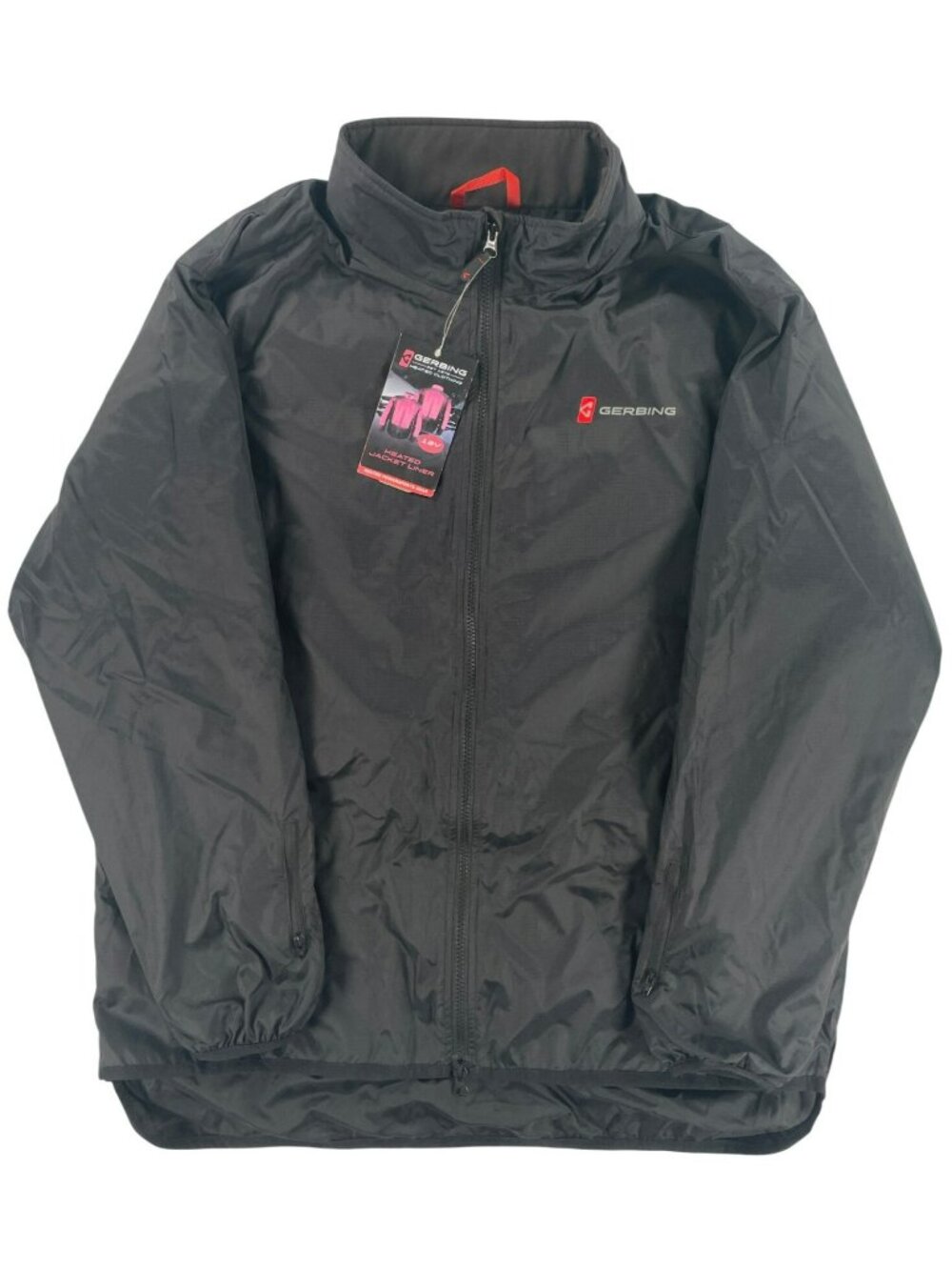 Gerbing 12V Heated Jacket Liner With Microwire Tech Black Nylon Men's Size Large